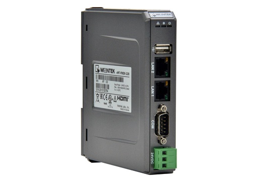 [cMT-FHDX-820] cMT-FHDX-820  cMT Series - Faceless HMI  HDMI 1080p  Output   1.6GHz Full HD Output IP20  1GB / 4GB  24VDC +/- 20%  2 Ethernet ports Weintek